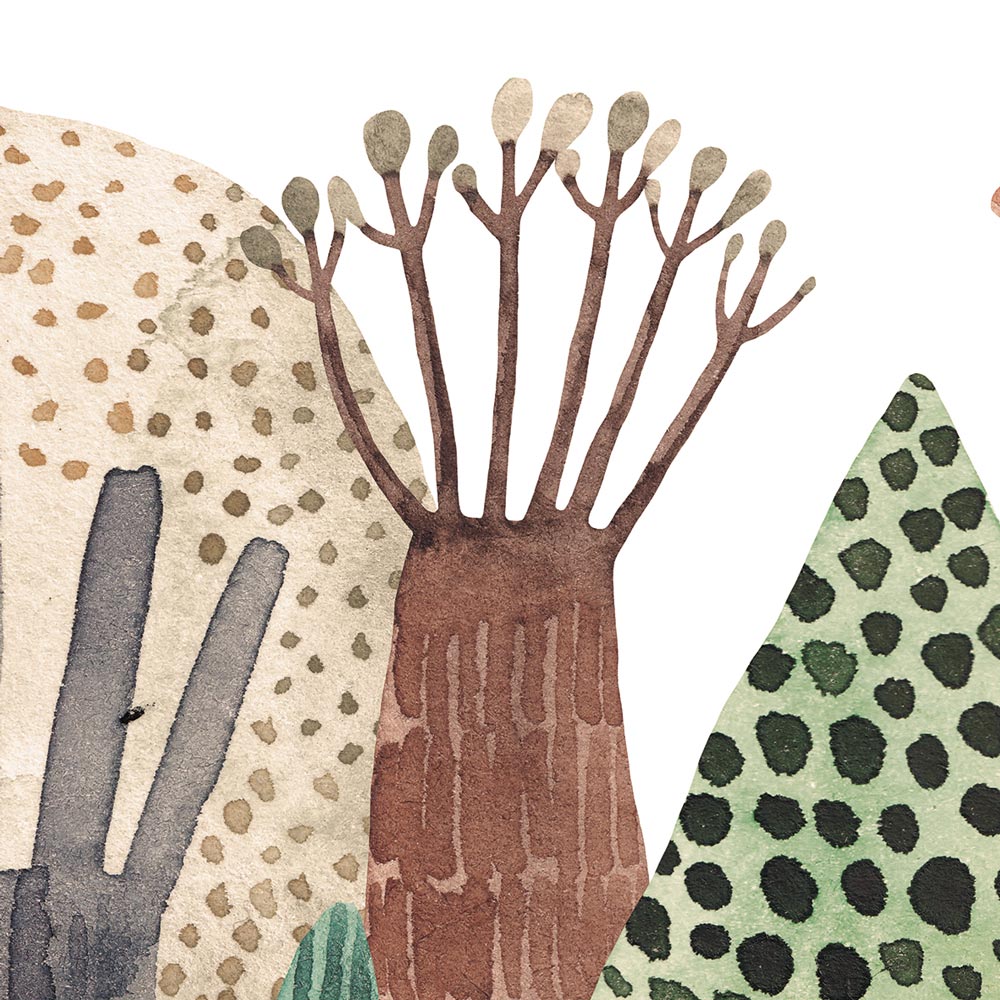 Carta da Parati al MQ Bosco Segreto Rimura Italian Design