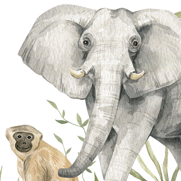 Carta da Parati al MQ Happy Monkeys Rimura Italian Design