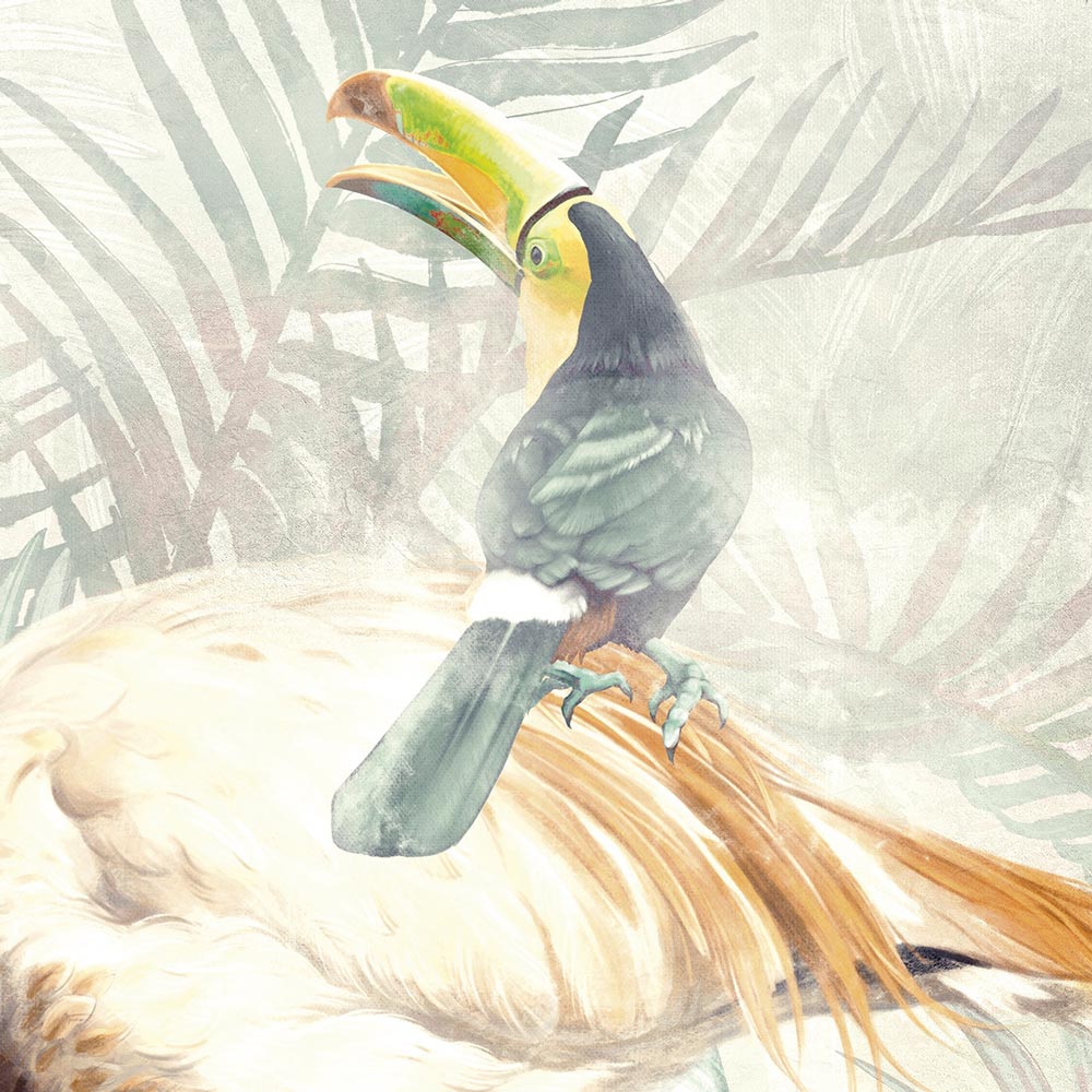 Carta da Parati al MQ Colorfull forest Rimura Italian Design