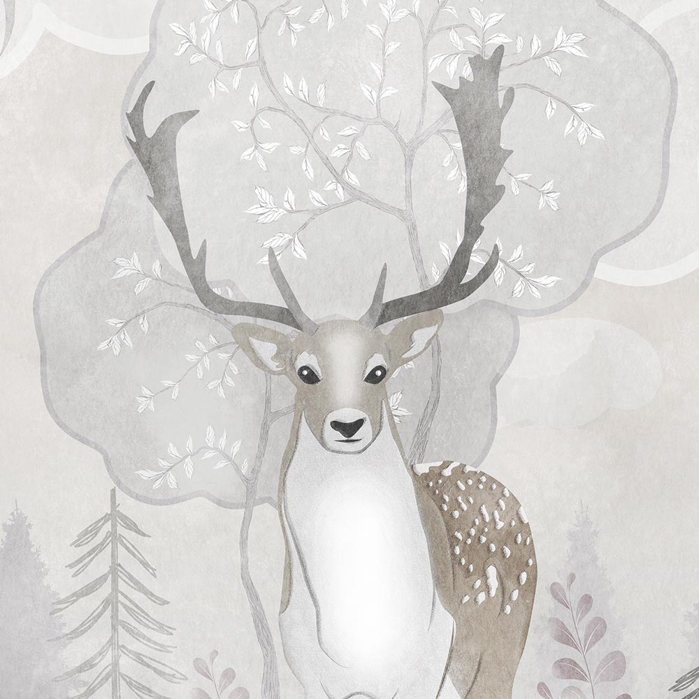 Carta da Parati al MQ Bosco fatato Rimura Italian Design