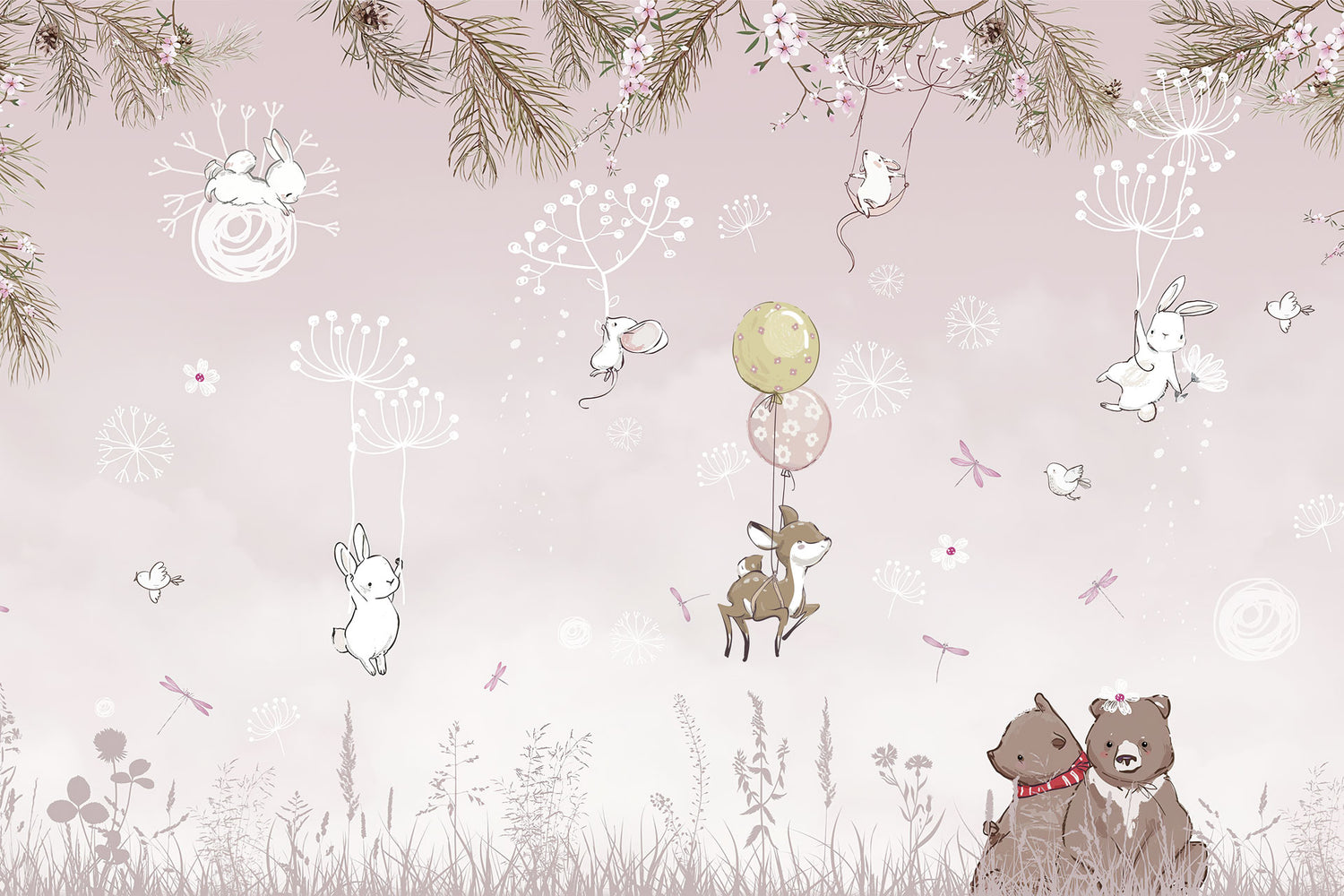 Carta da Parati al MQ Dreamy Rimura Italian Design