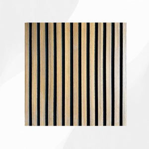Listelli Euroacustic in MDF Faggio mis. 275 cm x 60 cm modello FLESSIBILE