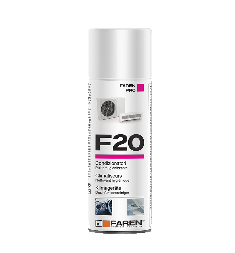 F20 Pulitore Igienizzante Climatizzatori 400 ml.