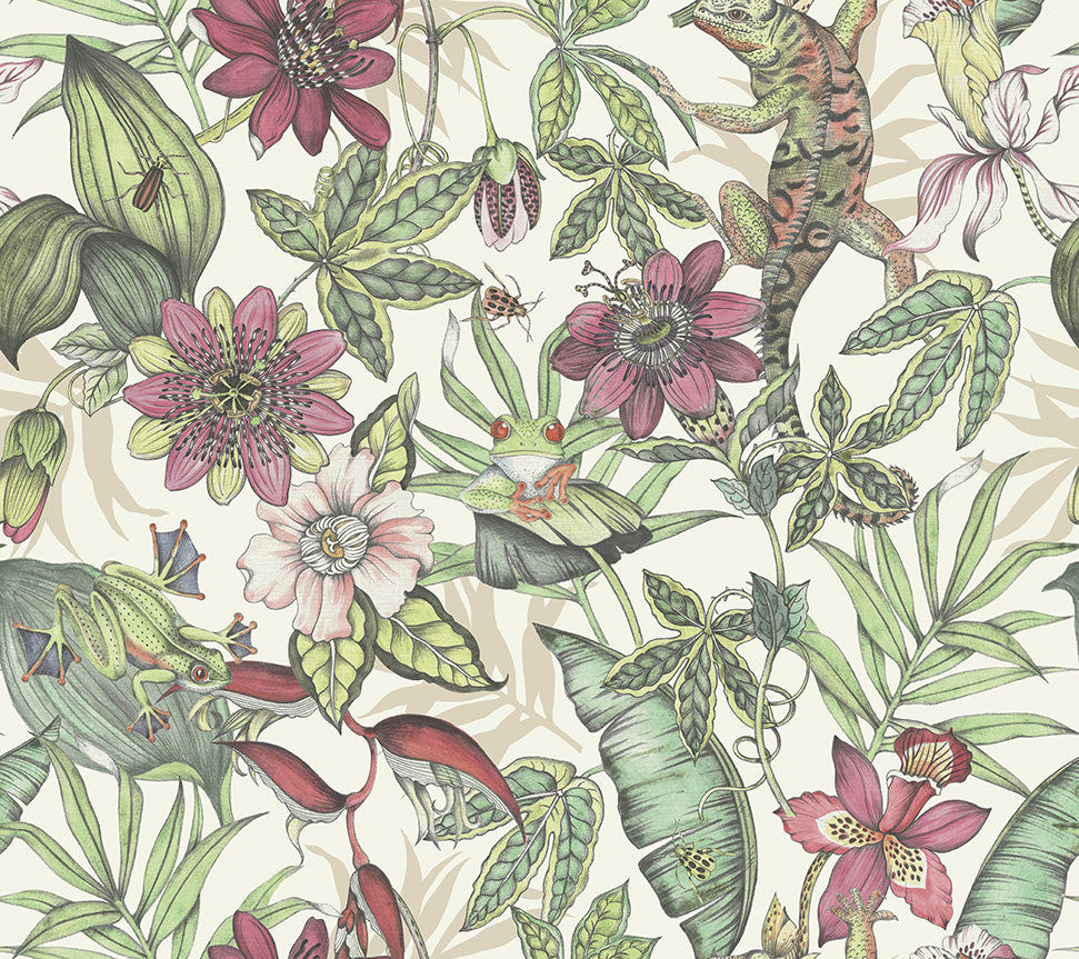 Carta da Parati Blooms 2nd Edition RAINFOREST JV Exclusive Parati