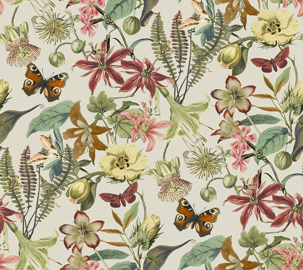 Carta da Parati Blooms 2nd Edition BUTTERFLY HOUSE JV Exclusive Parati