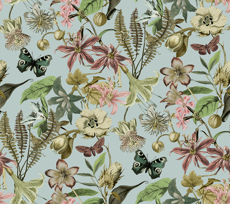 Carta da Parati Blooms 2nd Edition BUTTERFLY HOUSE JV Exclusive Parati