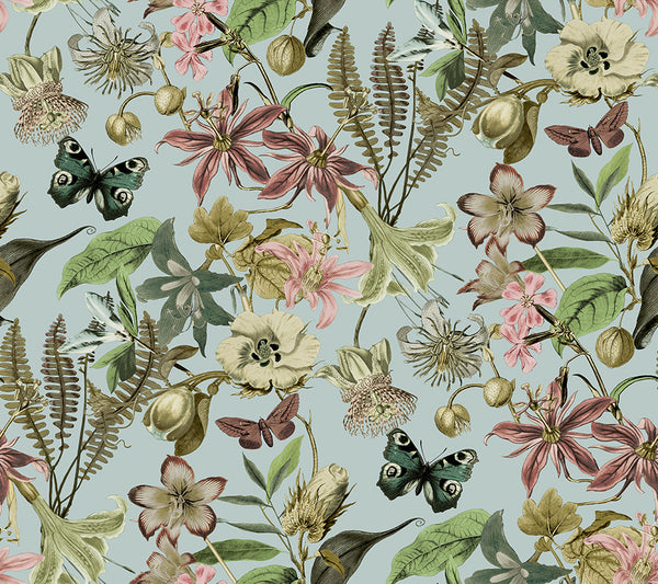 Carta da Parati Blooms 2nd Edition BUTTERFLY HOUSE JV Exclusive Parati