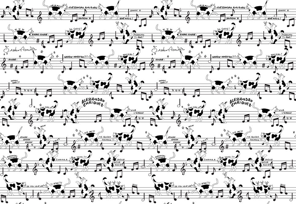 Carta da Parati EnriquezLand Alessandro Enriquez MUSICISTI