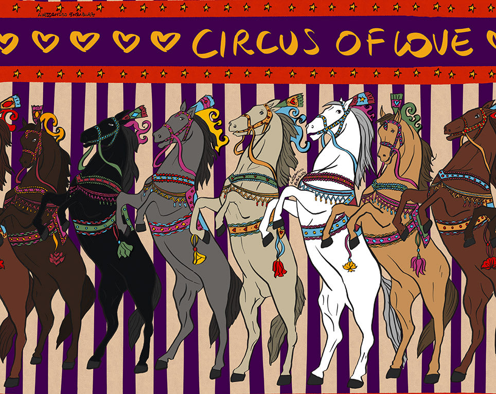 Carta da Parati EnriquezLand Alessandro Enriquez  CRAZY HORSE