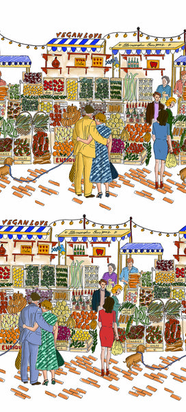 Pannello di Carta da Parati EnriquezLand Alessandro Enriquez LA VUCCIRIA