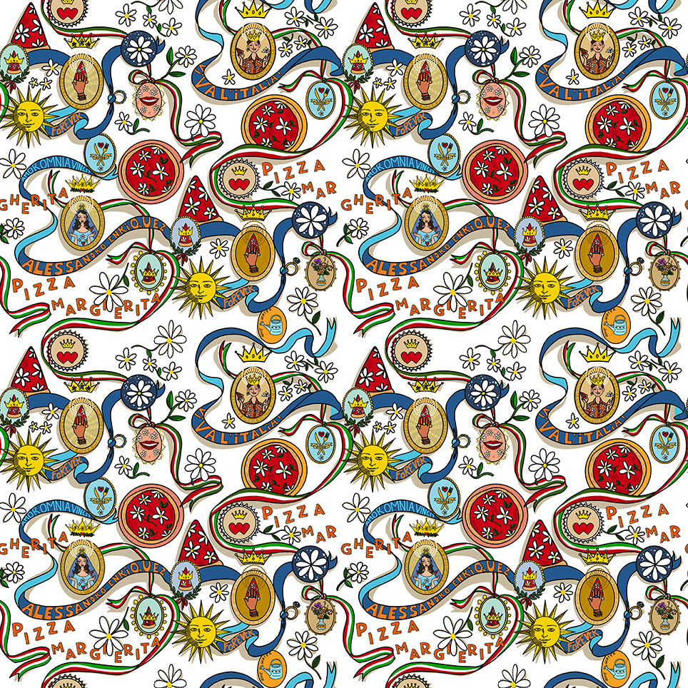 Carta da Parati EnriquezLand Alessandro Enriquez  PIZZA MARGHERITA