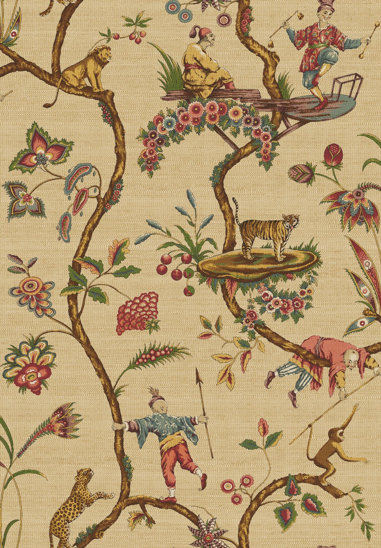 Carta da Parati Scalamandré JV Design Licence cod. 26028