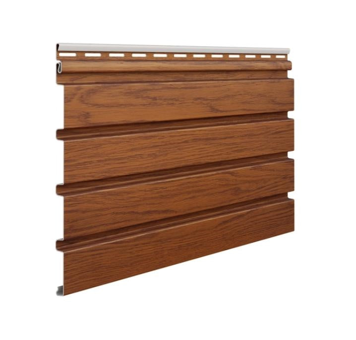 Pannello doghe per esterni FRONTO in PVC-U colore GOLDEN 295X28,3X1,2 cm