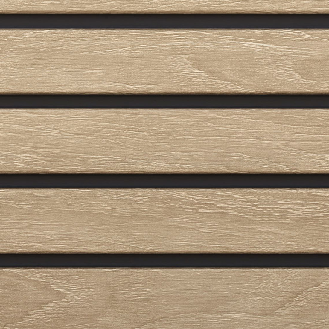 Pannello doghe per esterni FRONTO in PVC-U colore BLACK OAK 295X28,3X1,2 cm