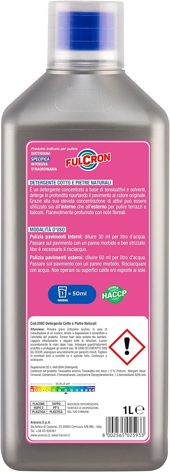 Fulcron Detergente Cotto e Pietre Naturali 1 lt.