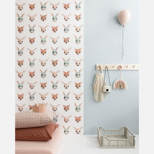 Carta da Parati Studio Ditte Forest Animals Wallpaper