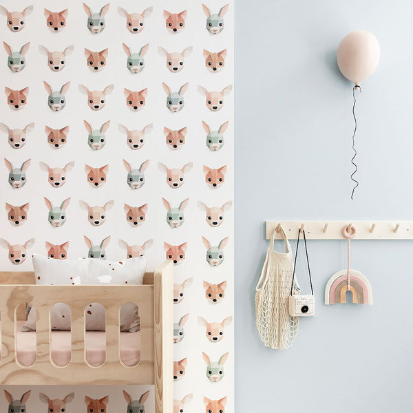 Carta da Parati Studio Ditte Forest Animals Wallpaper