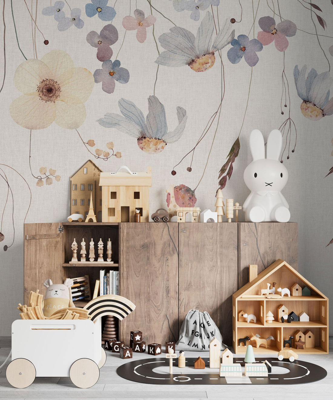 Carta da Parati al MQ Guarda in sù Rimura Italian Design