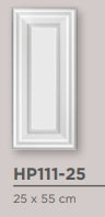 Pannello per Boiserie in polimero con tecnologia BISHIELD Ard Italia  misura 25x55 cm HP111-25