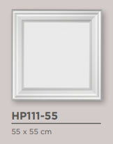 Pannello per Boiserie in polimero con tecnologia BISHIELD Ard Italia  misura 55x55 cm HP111-55