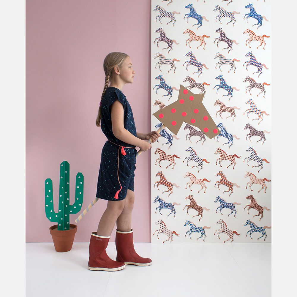 Carta da Parati Studio Ditte Horses Wallpaper