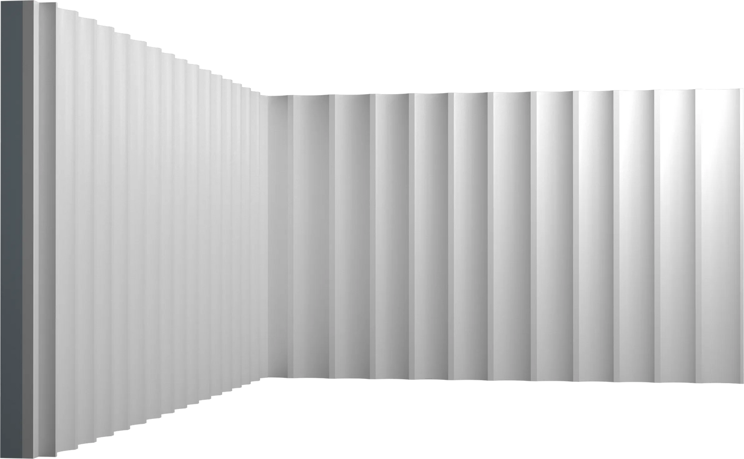 DOGA in polimero Ard Italia JC1077 misura 2800x12x148 mm modello WAVE