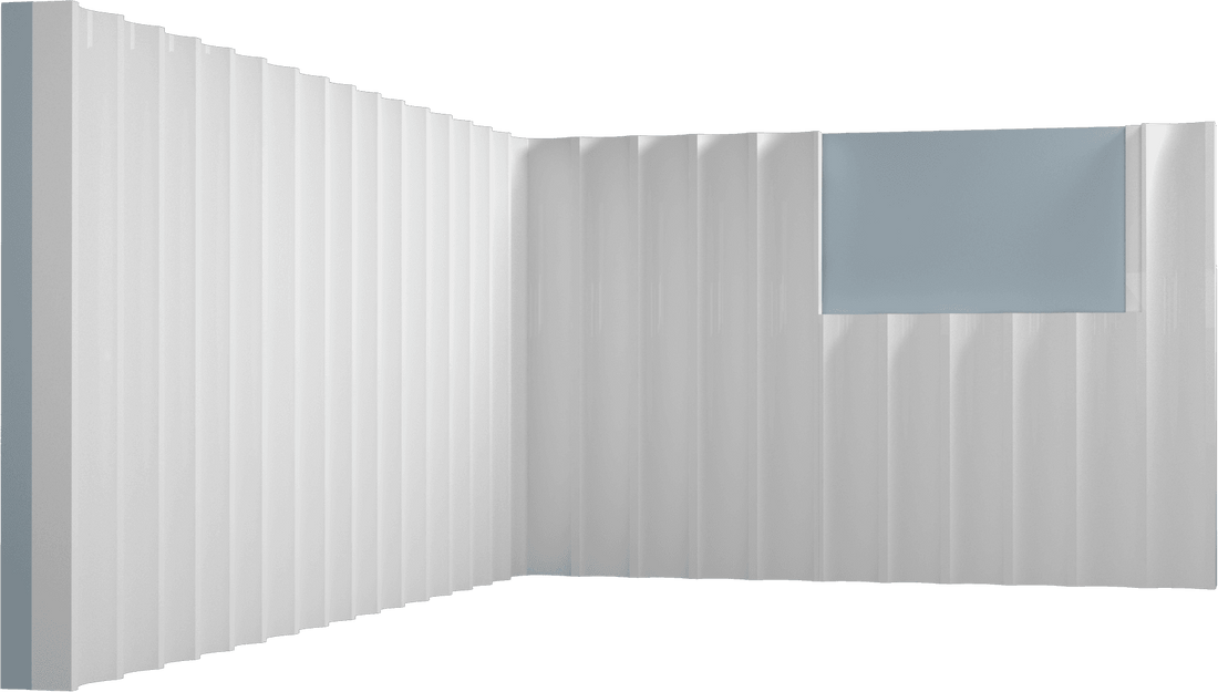 Terminale in polimero per DOGA JC1077 Ard Italia JC1105 misura 2800x13x38 mm modello WAVE