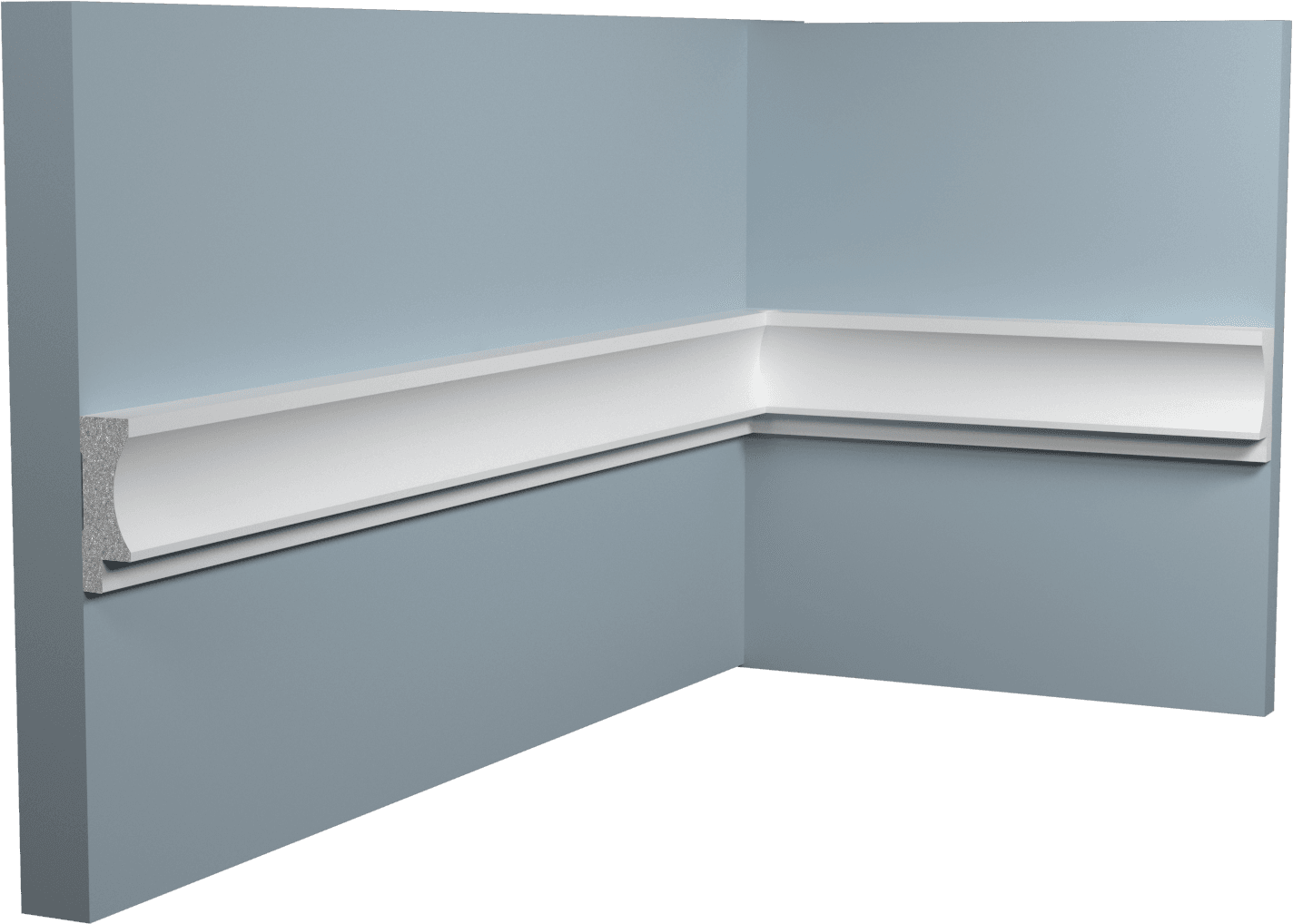 Terminale in polimero per DOGA JC1077 Ard Italia JC1105 misura 2800x13x38 mm modello WAVE