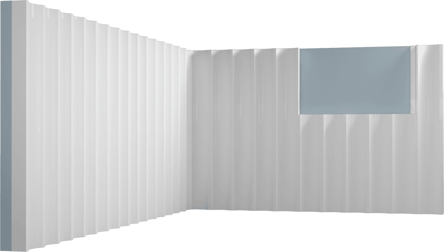 Terminale in polimero per DOGA JC1077 Ard Italia JC1106 misura 2800x13x32 mm modello WAVE