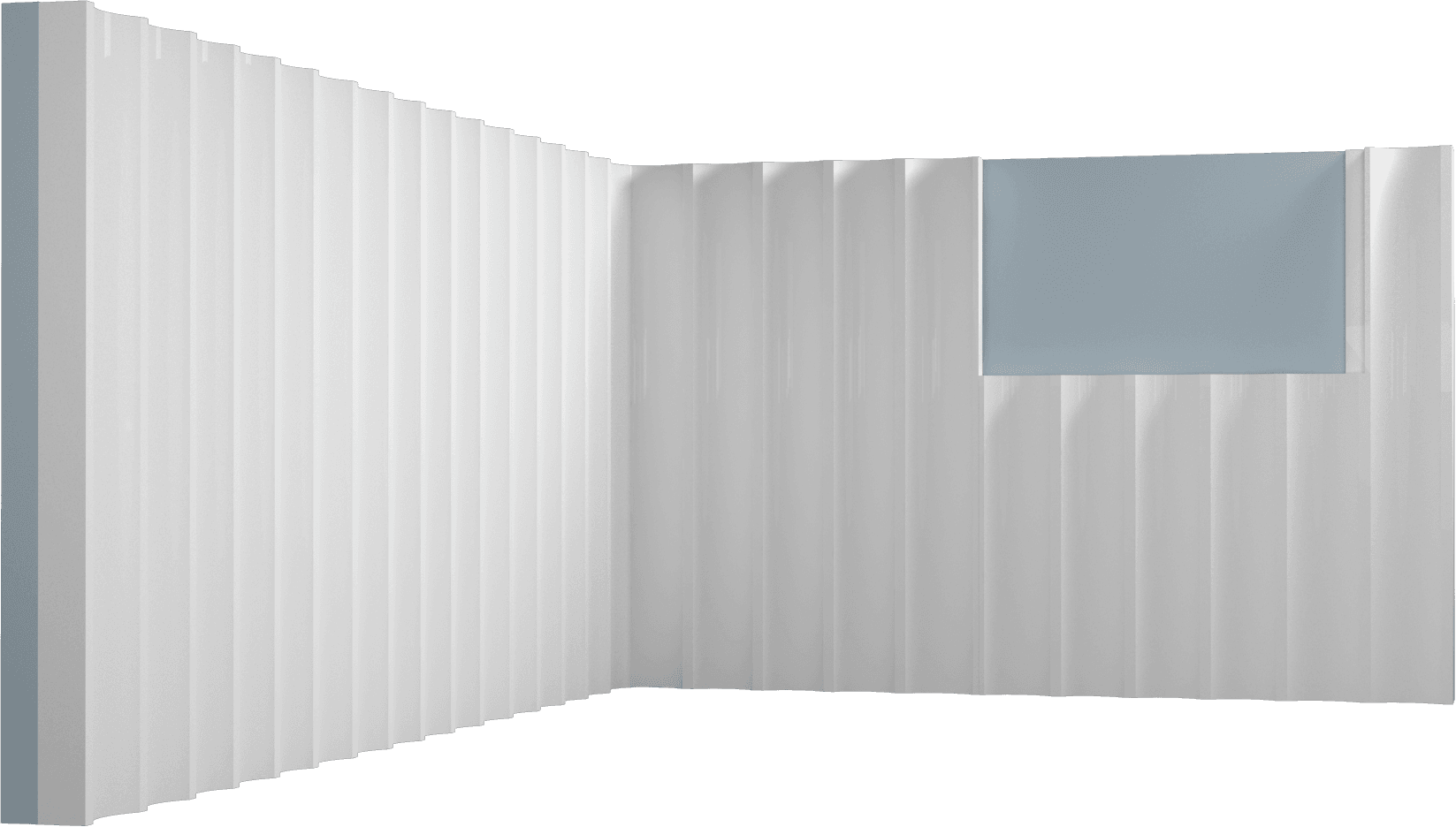 Terminale in polimero per DOGA JC1077 Ard Italia JC1106 misura 2800x13x32 mm modello WAVE