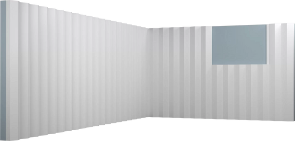 Terminale in polimero per DOGA JC1074 Ard Italia JC1125 misura 2800x12x49 mm modello TRIANGLE