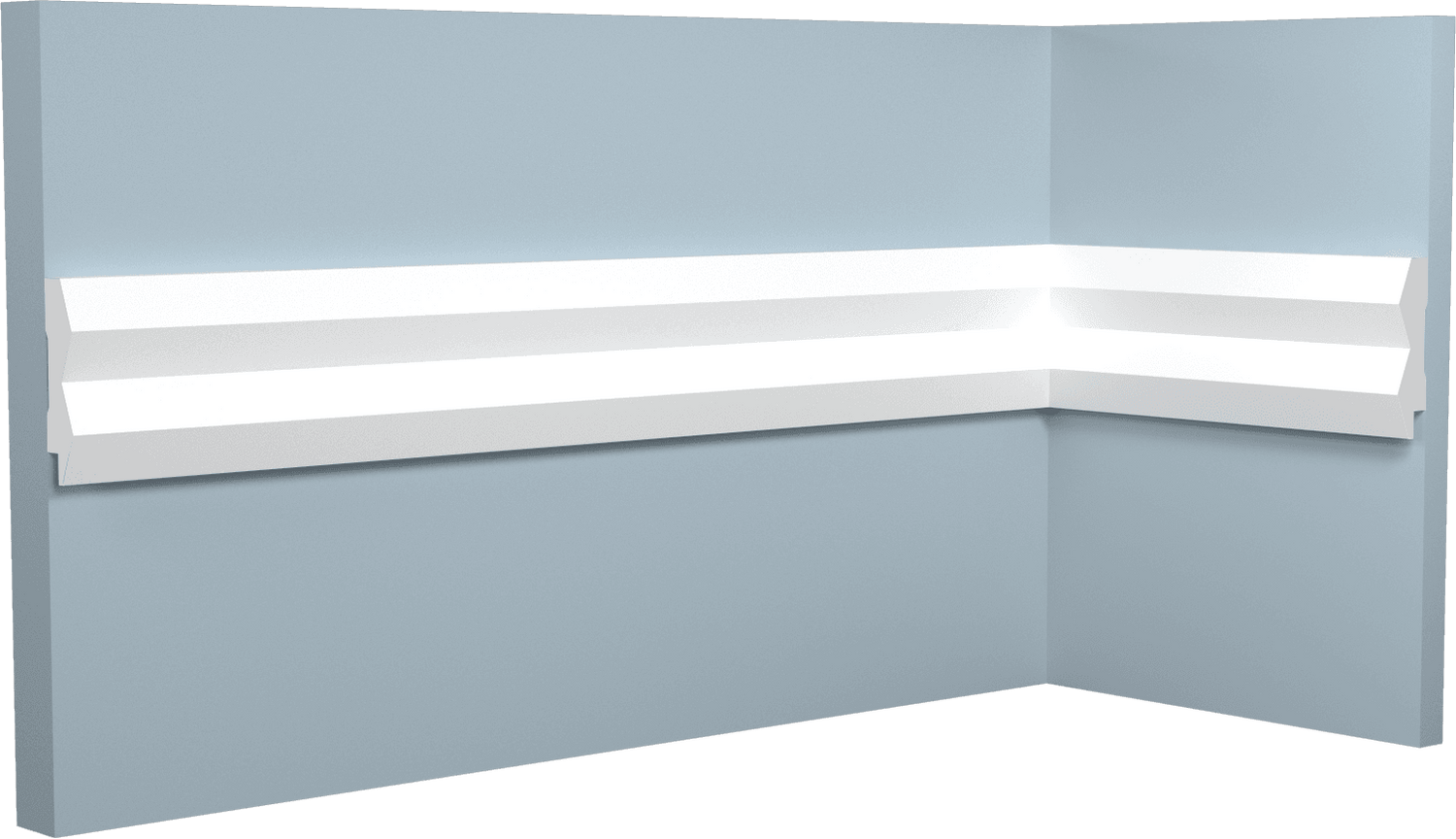 Terminale in polimero per DOGA JC1074 Ard Italia JC1125 misura 2800x12x49 mm modello TRIANGLE