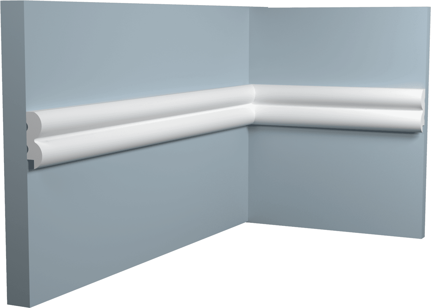 Terminale in polimero per DOGA JC1052 Ard Italia JC1268 misura 2800x12x37 mm modello CIRCLE