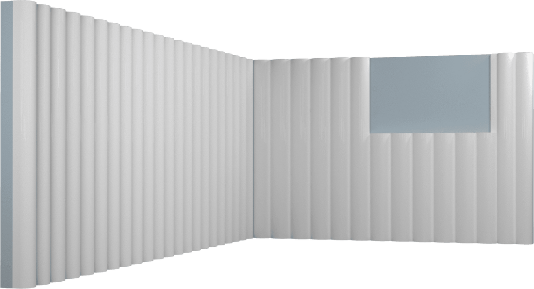 Terminale in polimero per DOGA JC1052 Ard Italia JC1269 misura 2800x12x43 mm modello CIRCLE