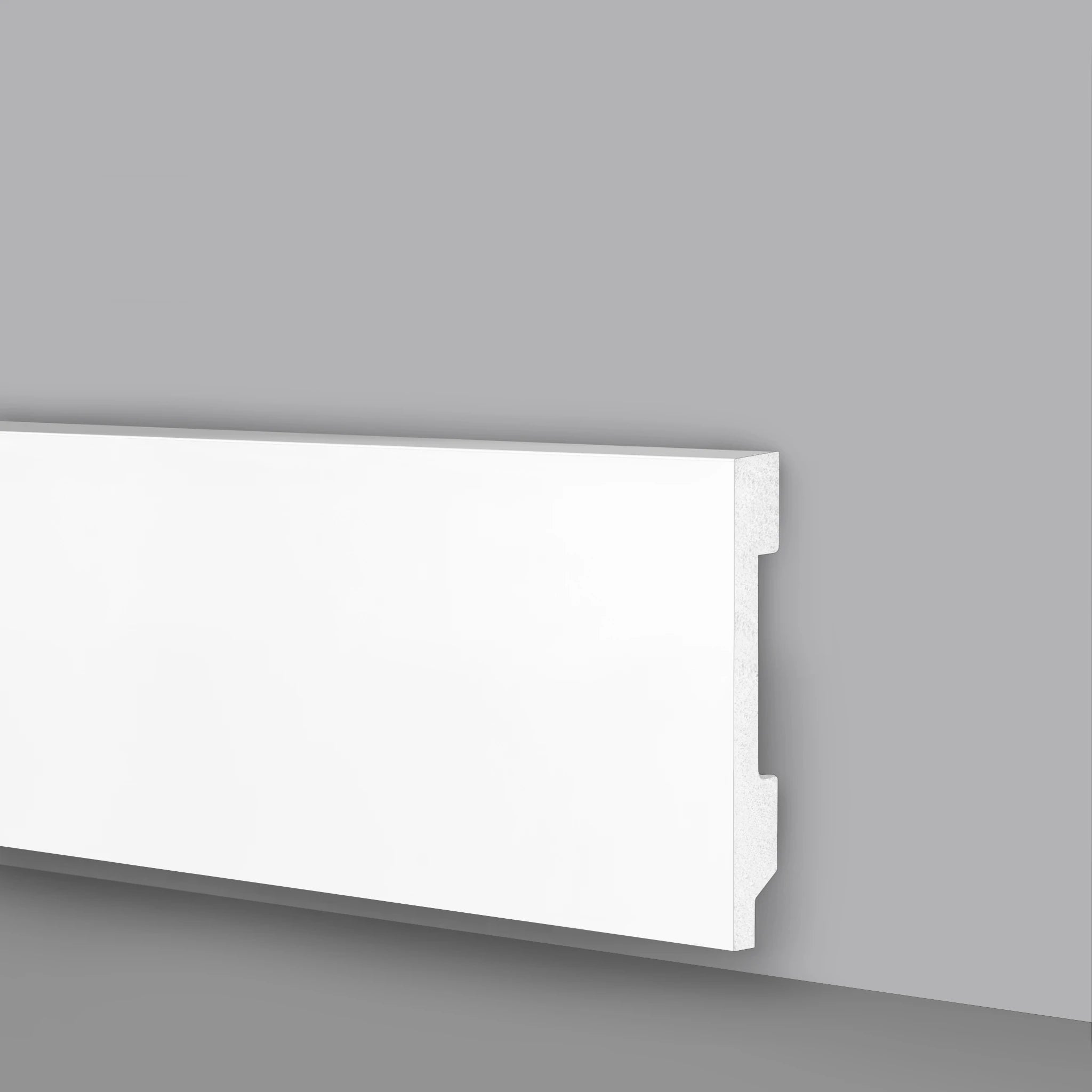 Battiscopa in polimero Ard Italia JC132 misura 2000x15x70 mm