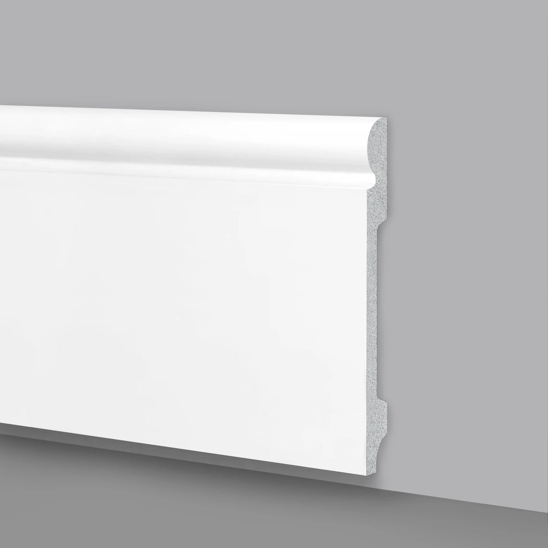 Battiscopa in polimero Ard Italia C283 misura 2000x16x120 mm