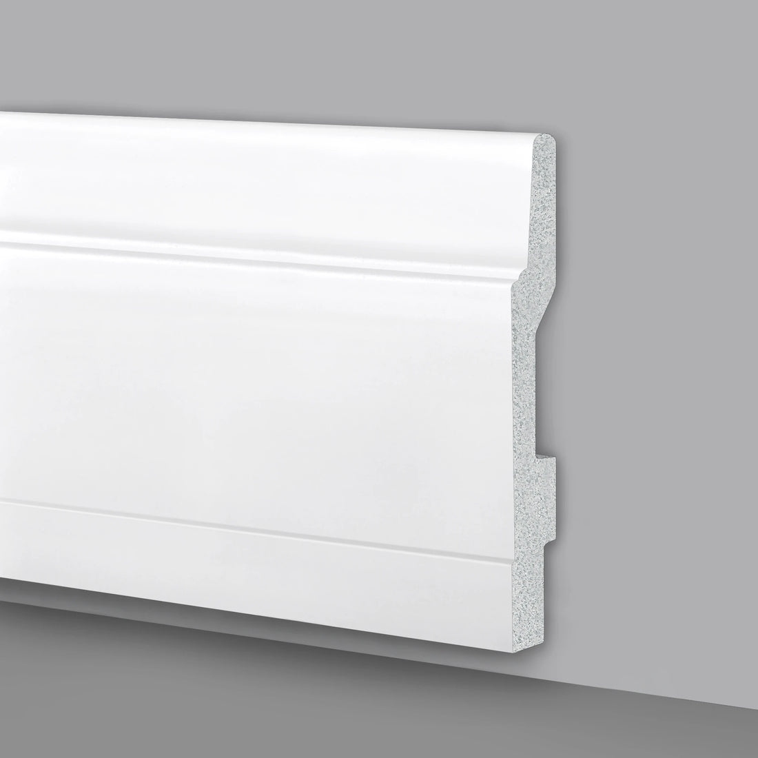 Battiscopa in polimero Ard Italia C406 misura 2000x15x130 mm