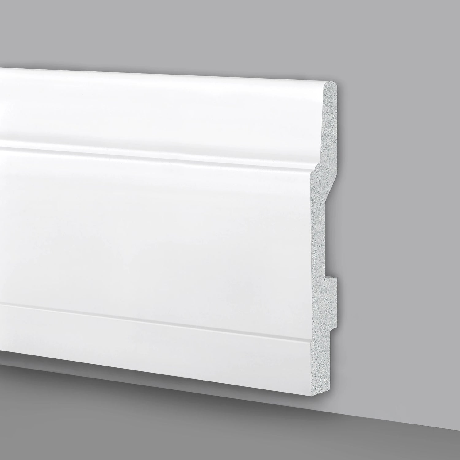 Battiscopa in polimero Ard Italia C406 misura 2000x15x130 mm