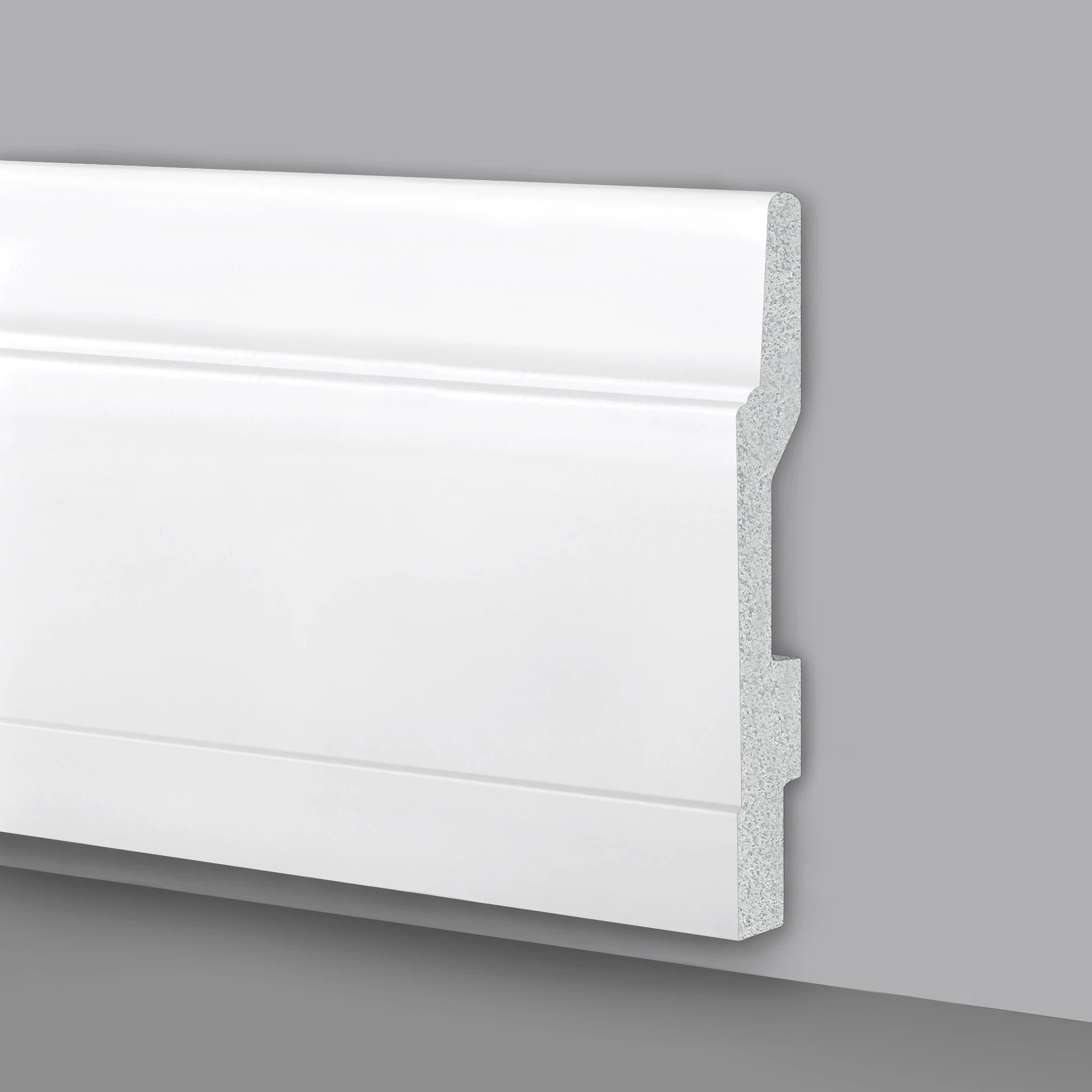 Battiscopa in polimero Ard Italia C406 misura 2000x15x130 mm