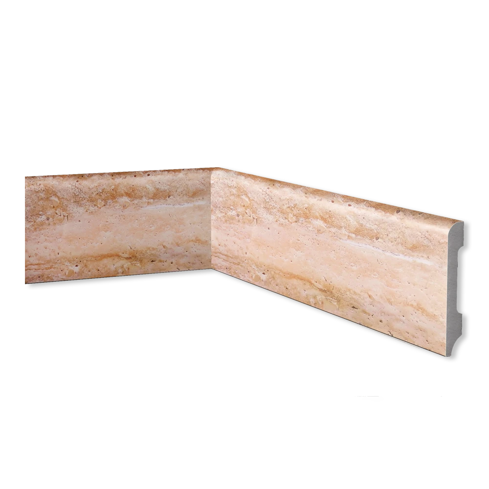 Battiscopa in polimero Ard Italia JT1137 HDS misura 2000x14x85 mm Travertino