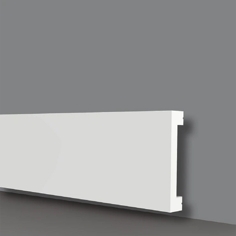 Battiscopa in polimero Ard Italia JX139/50 misura 2000x10x50 mm