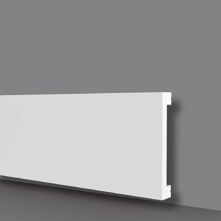 Battiscopa in polimero Ard Italia JX139/60 misura 2000x10x60 mm