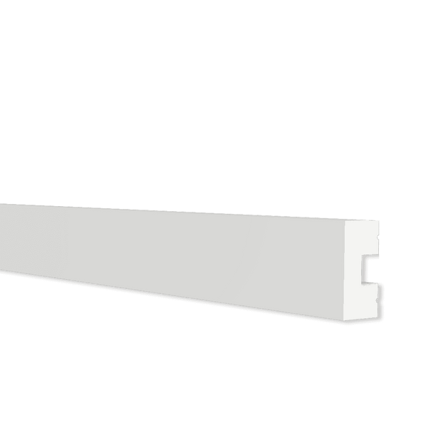 Battiscopa in polimero Ard Italia JX139/20 misura 2000x10x20 mm