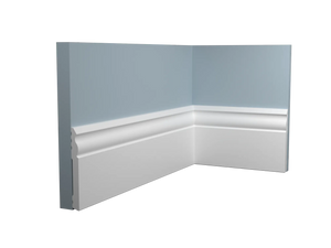 Battiscopa in polimero Ard Italia JX266 misura 2000x10x100 mm