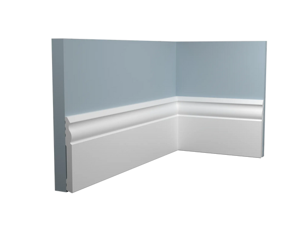 Battiscopa in polimero Ard Italia JX266 misura 2000x10x100 mm