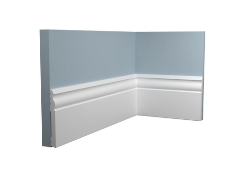 Battiscopa in polimero Ard Italia JX266 misura 2000x10x100 mm