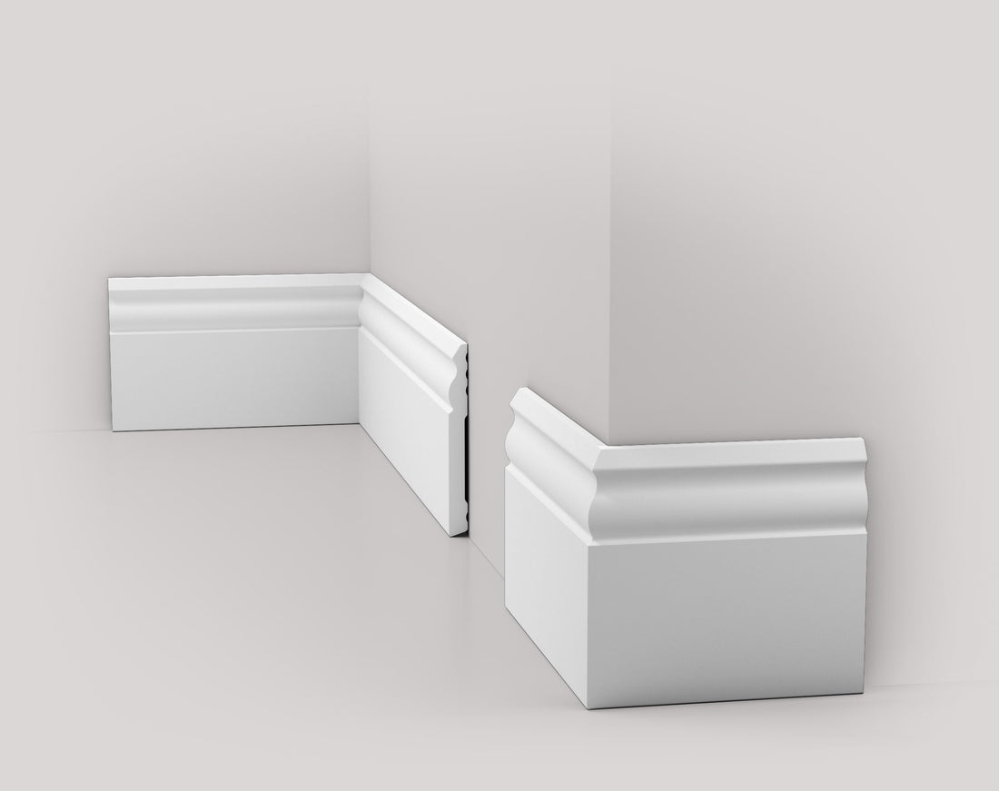 Battiscopa in polimero Ard Italia JX266 misura 2000x10x100 mm