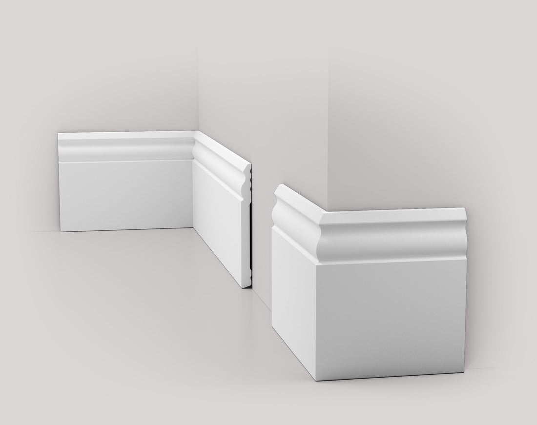 Battiscopa in polimero Ard Italia JX267 misura 2000x10x120 mm