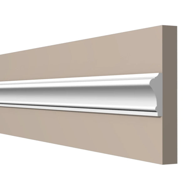 Cornice in polimero Ard Italia JX72 misura 2000x20x60 mm