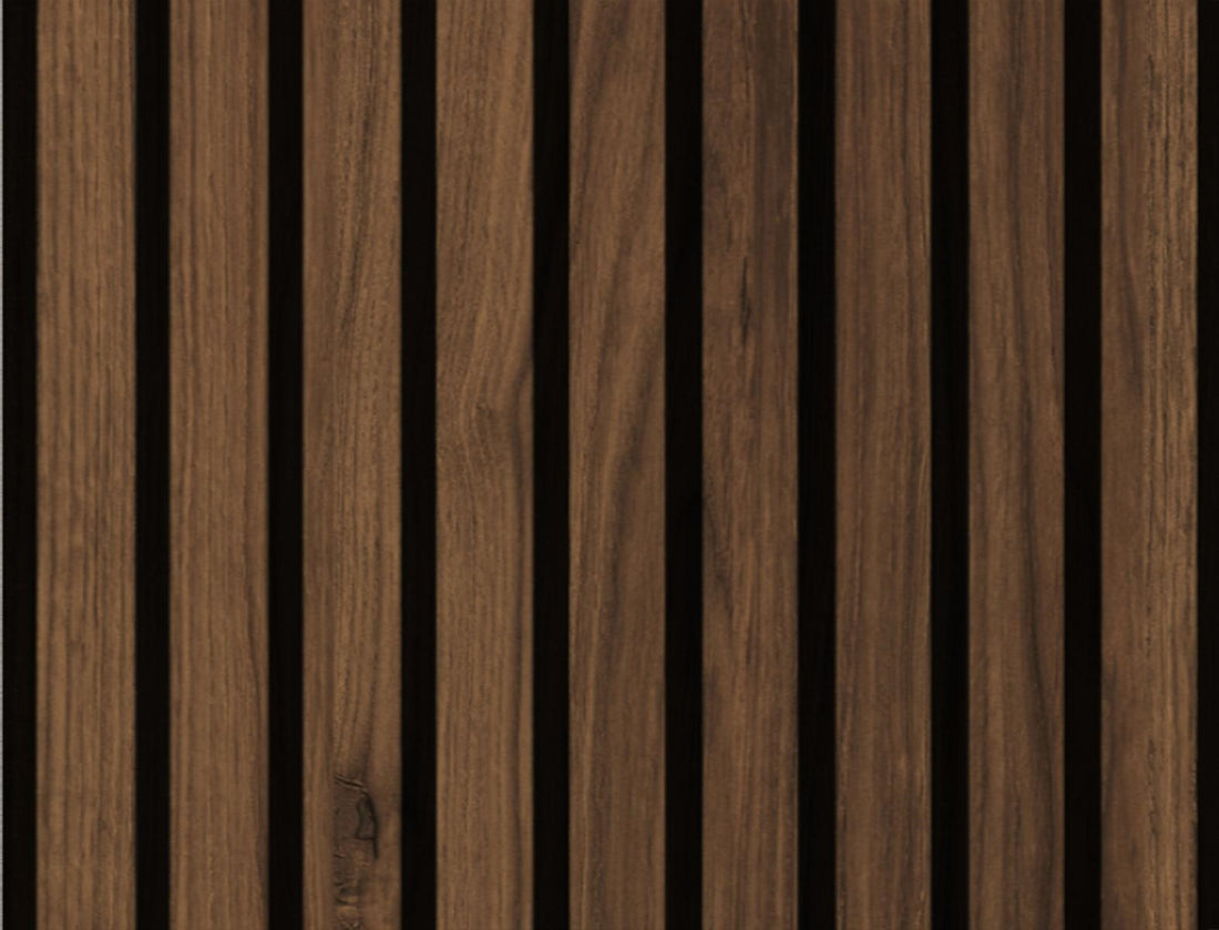 Listelli acustici in MDF Catania mis. 278 cm x 60 cm modello FLESSIBILE